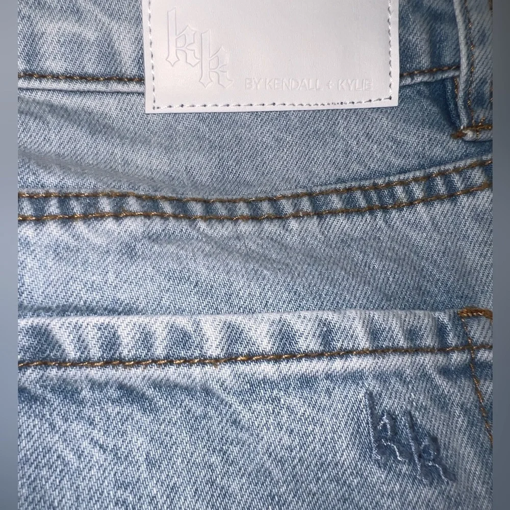 Kendall+ Kylie🦎Side Stripe Denim Skirt🌵